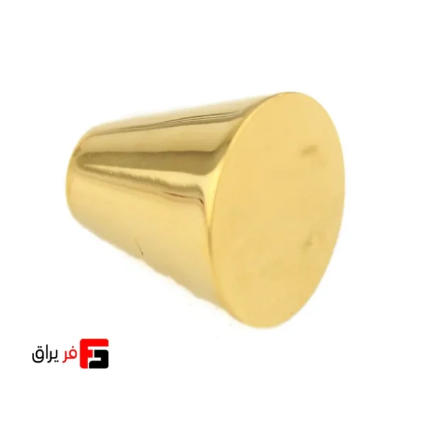 دستگیره کابینت تک پیچ ملونی مدل M224 رنگ کروم، نقره‌ای مات، مشکی مات و طلایی