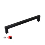 دستگیره کمد و کابینت ملونی مدل ML232 رنگ مشکی مات سایز 19.2، 32، 70.4، 120 سانتی‌متر