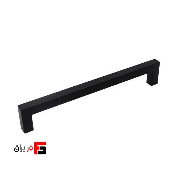 دستگیره کمد و کابینت ملونی مدل ML232 رنگ مشکی مات سایز 19.2، 32، 70.4، 120 سانتی‌متر