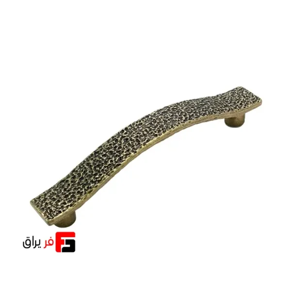 دستگیره کمد و کابینت ملونی مدل ML238 رنگ زیتونی سایز ۹.۶ و ۱۲.۸ سانتی‌متر