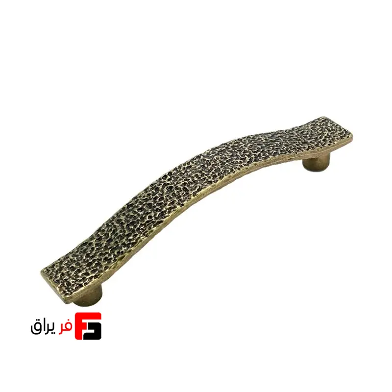 دستگیره کمد و کابینت ملونی مدل ML238 رنگ زیتونی سایز ۹.۶ و ۱۲.۸ سانتی‌متر