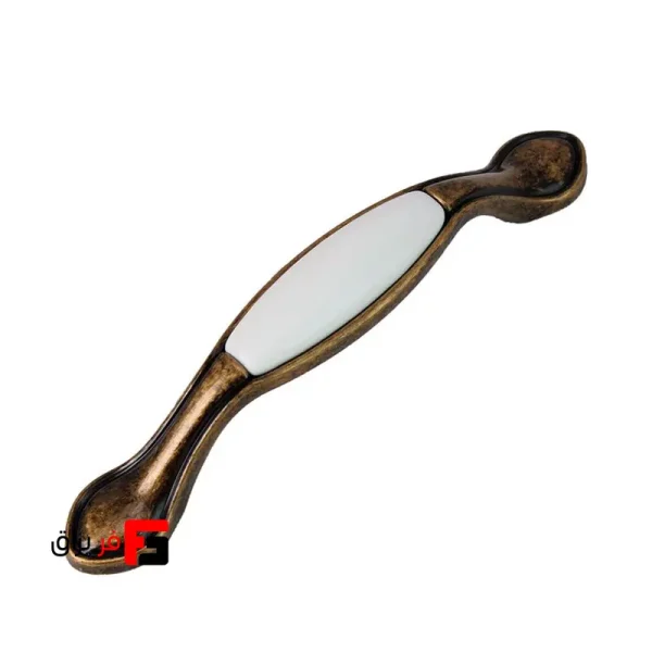 دستگیره کمد و کابینت ملونی مدل ML312 رنگ زیتونی سایز 12.8 و 3.2 سانتی متر