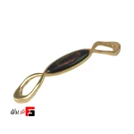 دستگیره کمد و کابینت ملونی مدل ML313 رنگ طلائی سایز 16 سانتی متر