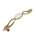 دستگیره کمد و کابینت ملونی مدل ML315 رنگ طلائی سایز 19.2 سانتی متر