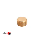 دستگیره کمد و کابینت ملونی مدل ML334 رنگ نقره ای مات و طوسی و طلائی سایز knob