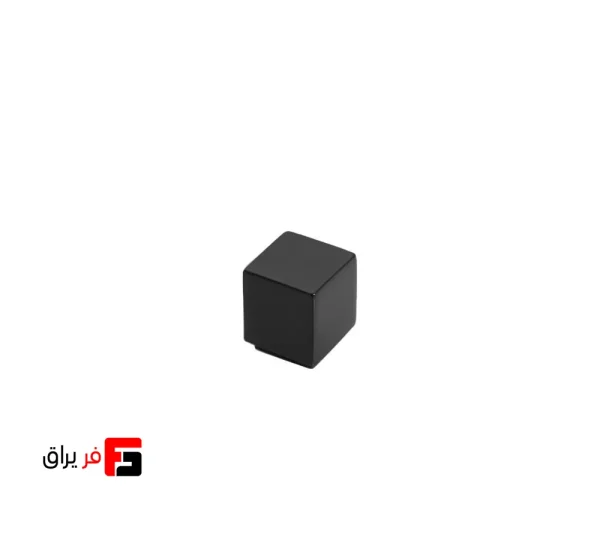 دستگیره کمد و کابینت ملونی مدل ML338 رنگ مشکی مات سایز knob