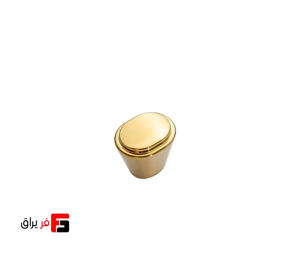 دستگیره کمد و کابینت ملونی مدل ML340 رنگ طلائی سایز knob