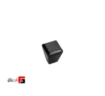 دستگیره کمد و کابینت ملونی مدل ML342 رنگ نقره ای مات و مشکی سایز knob