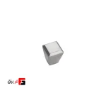 دستگیره کمد و کابینت ملونی مدل ML342 رنگ نقره ای مات و مشکی سایز knob