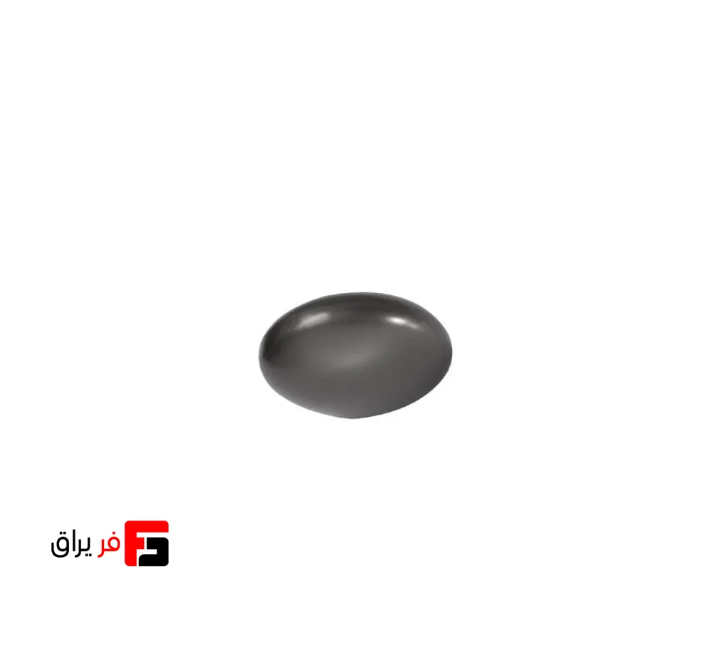 دستگیره کمد و کابینت ملونی مدل ML344 رنگ نقره ای مات و طوسی و مشکی مات سایز knob