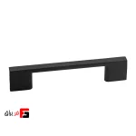 دستگیره کمد و کابینت ملونی مدل ML346 رنگ مشکی سایز 9.6 و 16 سانتی متر