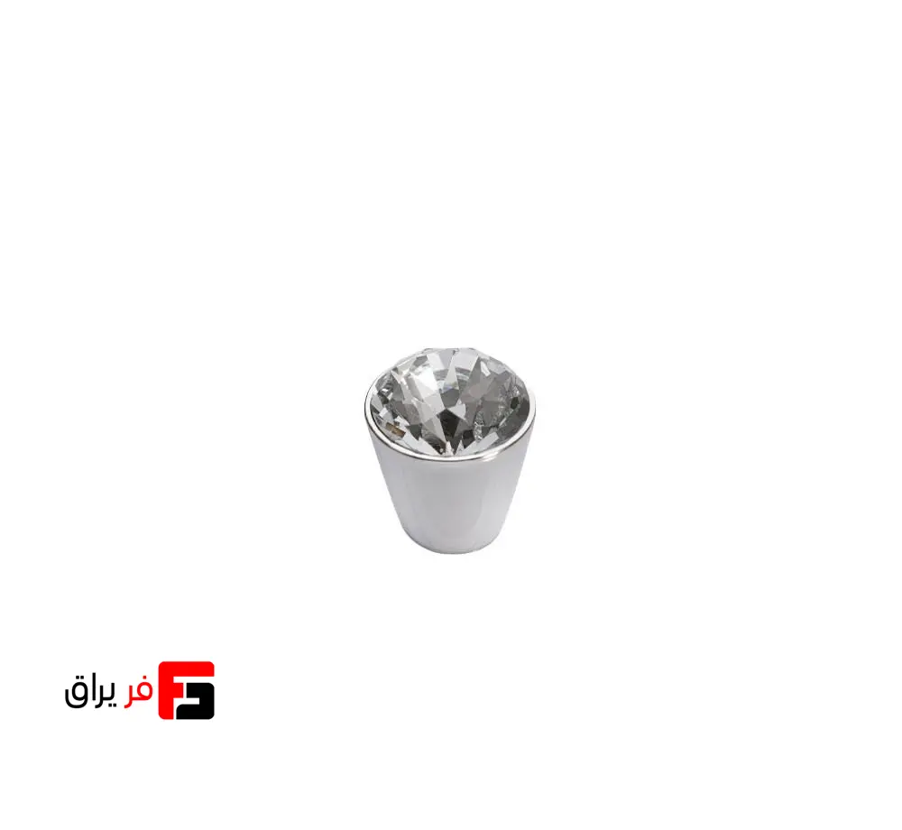 دستگیره کمد و کابینت ملونی مدل ML352 رنگ کروم سایز Knob