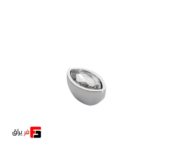 دستگیره کمد و کابینت ملونی مدل ML356 رنگ کروم سایز Knob