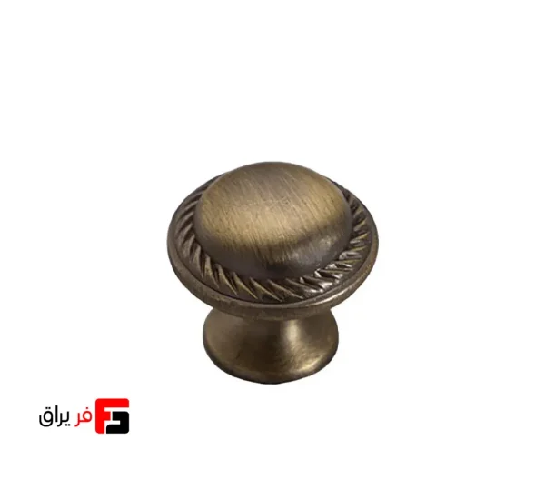 دستگیره کمد و کابینت ملونی مدل ML362 رنگ زیتونی سایز Knob