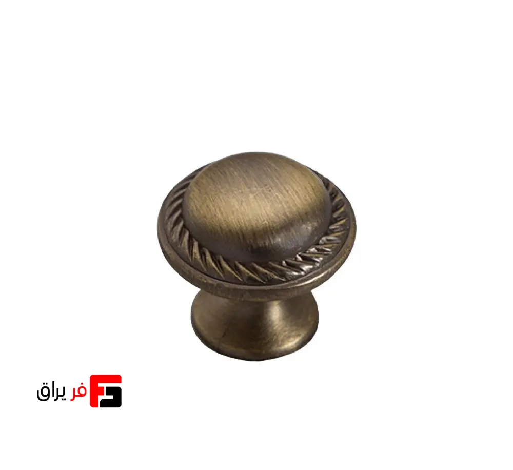 دستگیره کمد و کابینت ملونی مدل ML362 رنگ زیتونی سایز Knob