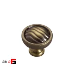 دستگیره کمد و کابینت ملونی مدل ML366 رنگ زیتونی سایز Knob