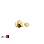 دستگیره کمد و کابینت ملونی مدل ML370 رنگ طلائی سایز Knob s و Knob L