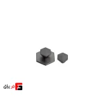 دستگیره کمد و کابینت ملونی مدل ML370 رنگ طوسی سایز Knob s و Knob L