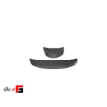 دستگیره کمد و کابینت ملونی مدل ML372 رنگ طوسی سایز 3.2 و 9.6 سانتی متر
