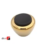 دستگیره کمد و کابینت ملونی مدل ML374 رنگ مشکی طلائی سایز S و L