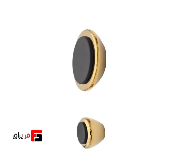 دستگیره کمد و کابینت ملونی مدل ML374 رنگ مشکی طلائی سایز S و L