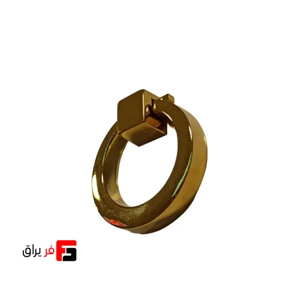 دستگیره کمد و کابینت ملونی مدل ML376 رنگ مشکی مات و طوسی و طلائی سایز Knob