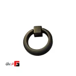 دستگیره کمد و کابینت ملونی مدل ML376 رنگ مشکی مات و طوسی و طلائی سایز Knob