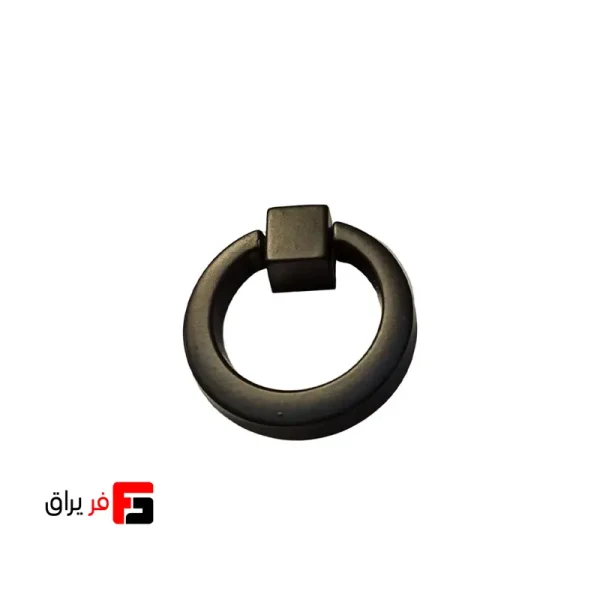 دستگیره کمد و کابینت ملونی مدل ML376 رنگ مشکی مات و طوسی و طلائی سایز Knob