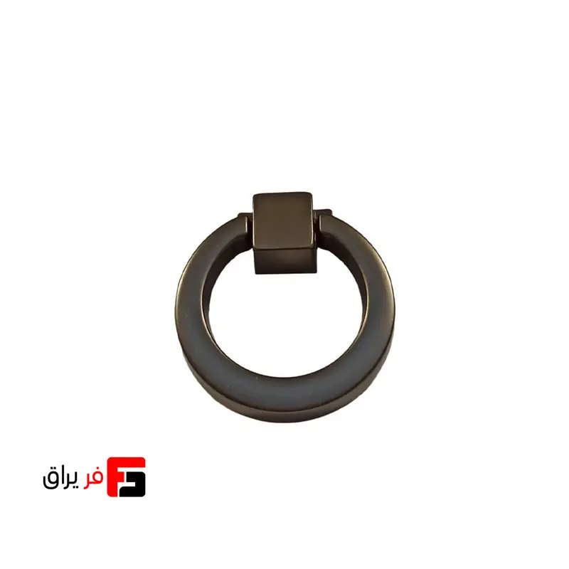 دستگیره کمد و کابینت ملونی مدل ML376 رنگ مشکی مات و طوسی و طلائی سایز Knob