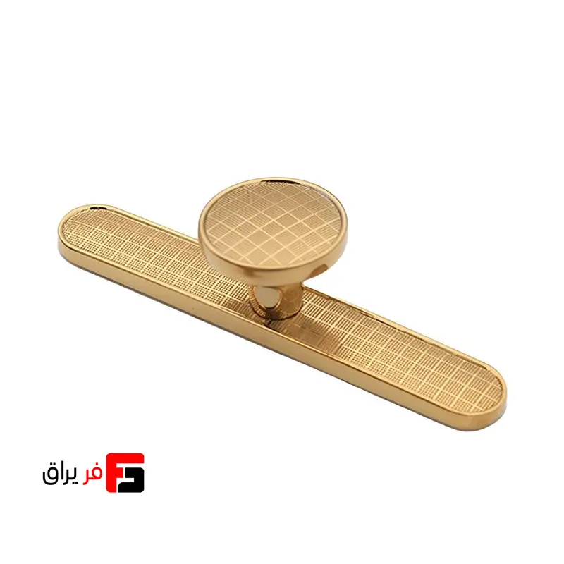 دستگیره کمد و کابینت ملونی مدل ML378 رنگ طلایی سایز S