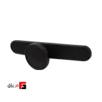 دستگیره کمد و کابینت ملونی مدل ML378 رنگ مشکی مات S و Knob