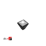 دستگیره کمد و کابینت ملونی مدل ML384 رنگ کروم و مشکی مات و طلایی سایز Knob (1)