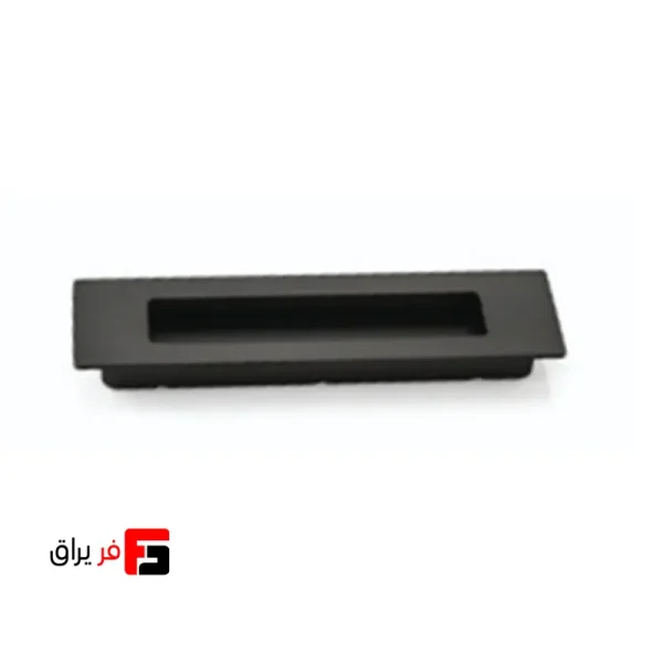 دستگیره کمدی رنگ مشکی مات سایز 19.2cm ملونی ML202