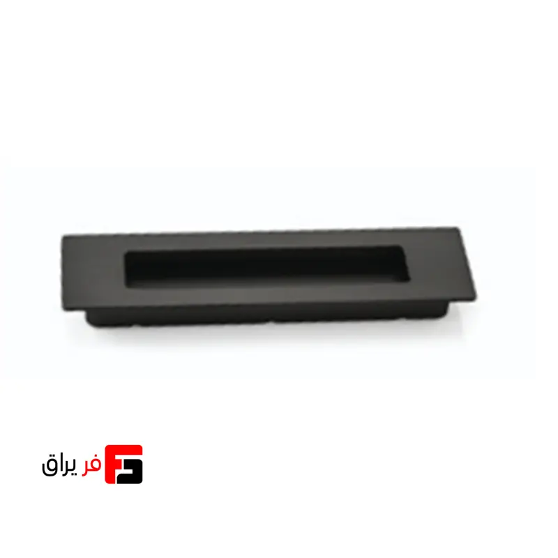 دستگیره کمدی رنگ مشکی مات سایز 19.2cm ملونی ML202