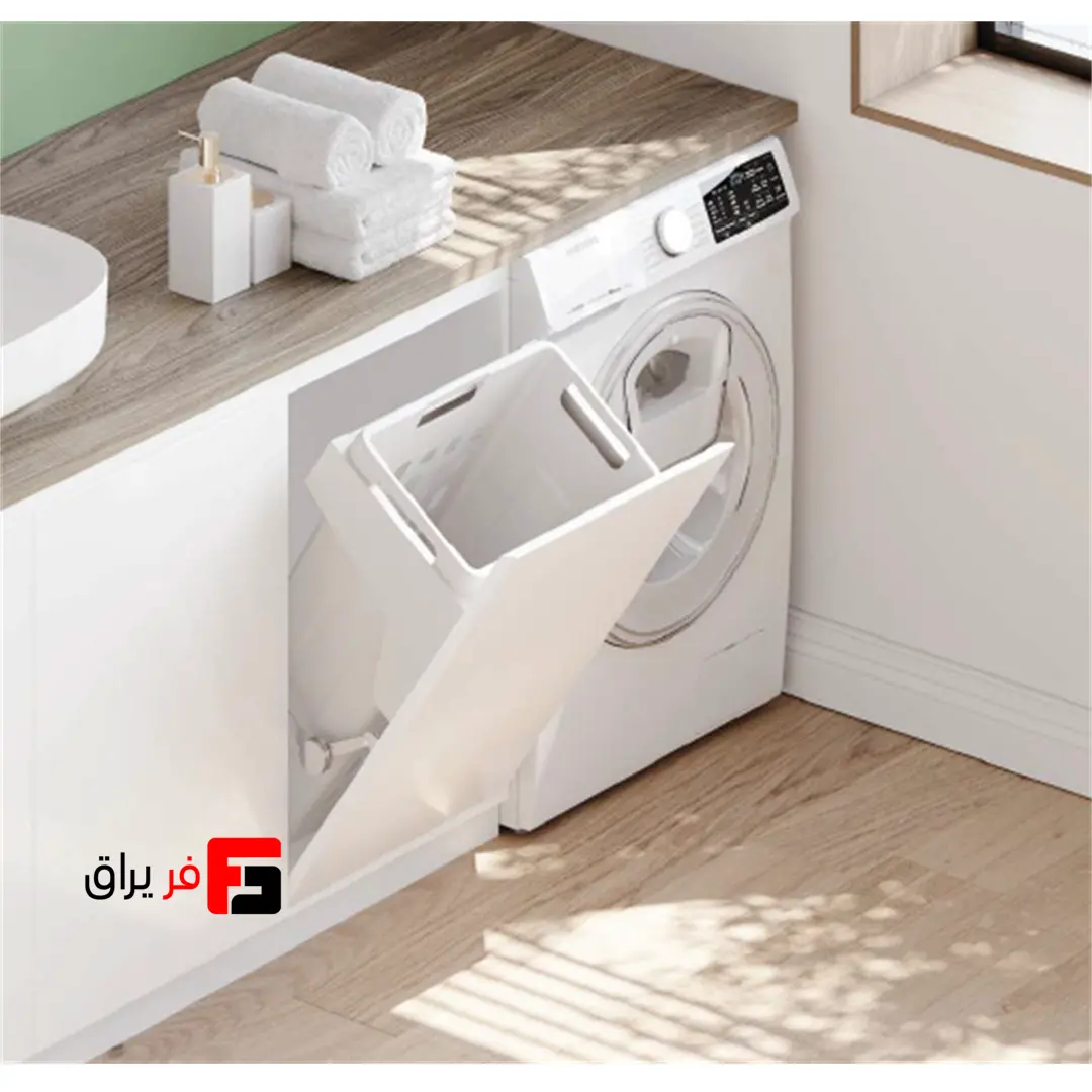سطل توکار رخت چرک لاندری جهت یونیت عرض 450mm فانتونی Q045