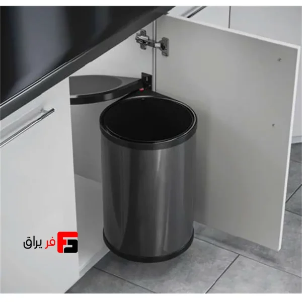 سطل چند منظوره توکار لولایی هایلو مدل بیک باکس جهت یونیت عرض 400mm فانتونی Q440