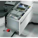سطل چند منظوره توکار متصل به بدنه هایلو مدل ایکس ایکس ال جهت یونیت عرض 900mm فانتونی Q190