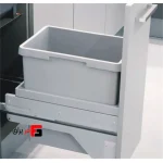 سطل چند منظوره توکار متصل به بدنه هایلو مدل یوروکارگواس فانتونی Q230 مناسب یونیت 300 میلی‌متر