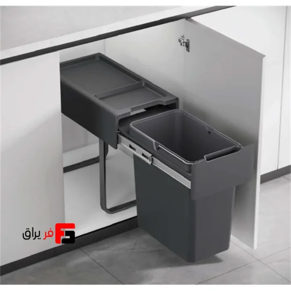 سطل چند منظوره توکار متصل به کف تک سطلی فانتونی Q430 مناسب یونیت 300 میلی‌متر