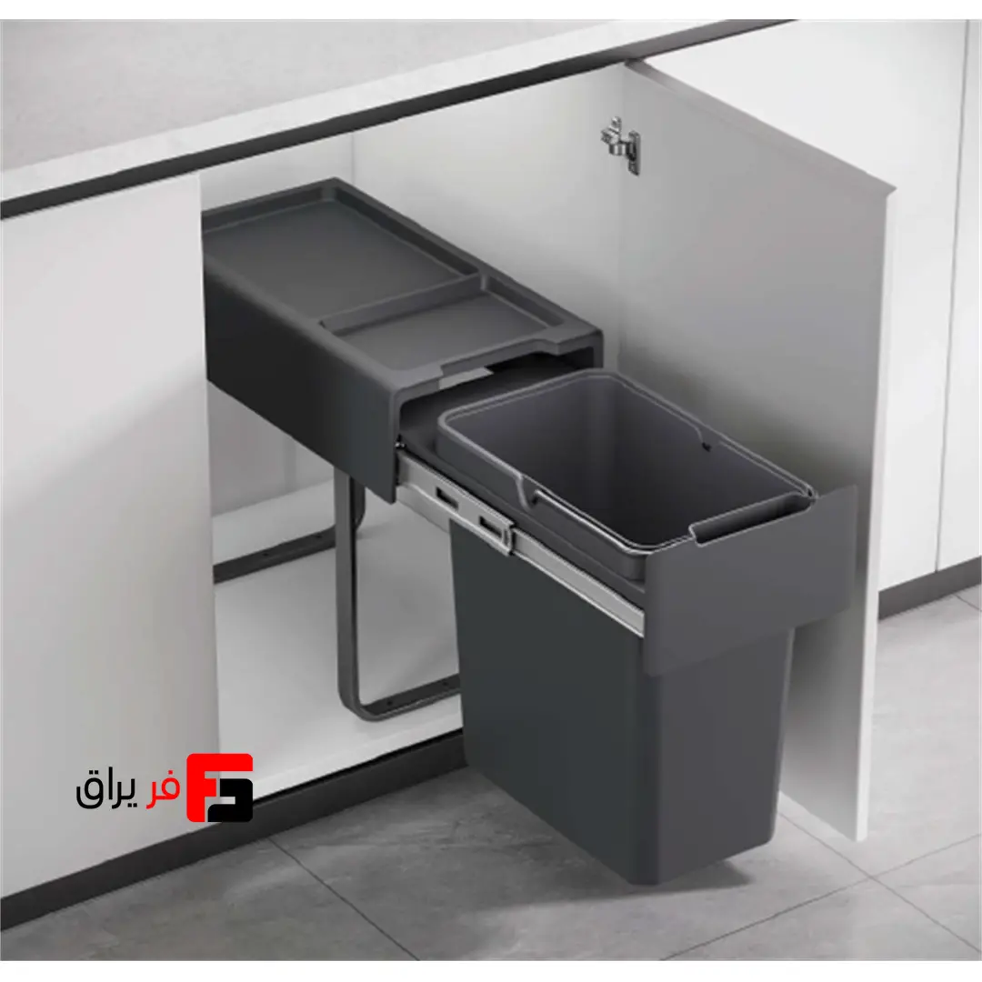 سطل چند منظوره توکار متصل به کف تک سطلی فانتونی Q430 مناسب یونیت 300 میلی‌متر