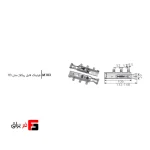 فیتینگ قابل ریگلاژ فانتونی مدل H3 کد M103