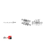 فیتینگ قابل ریگلاژ فانتونی مدل H4 کد M104