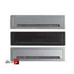 قاب داکت لولایی آلومینیومی با درب آرامبند عمق 28mmطول 300mm عرض 90mm فانتونی T342,T341,T340
