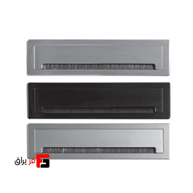 قاب داکت لولایی آلومینیومی با درب آرامبند عمق 28mmطول 300mm عرض 90mm فانتونی T342,T341,T340