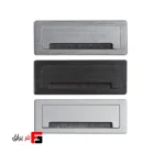 قاب داکت لولایی آلومینیومی فانتونی با درب آرام‌بند 200×90 عمق 25 میلی‌متر مدل T343T344T345