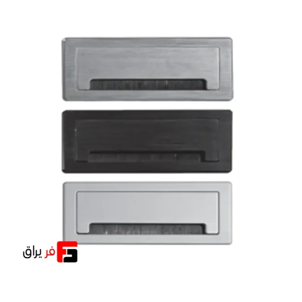 قاب داکت لولایی آلومینیومی فانتونی با درب آرام‌بند 200×90 عمق 25 میلی‌متر مدل T343T344T345