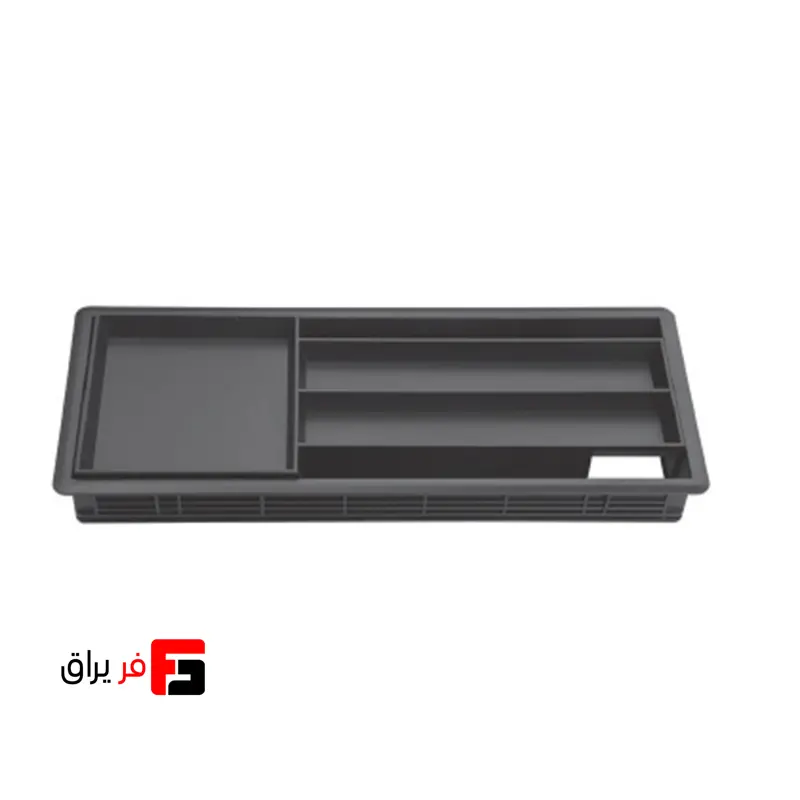 قاب داکت پلاستیکی رومیزی فانتونی با دیوایدر نوشت افزار مشکی مدل T361