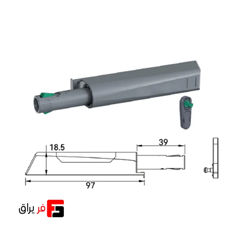 مگنت P2O جذبی پریمیوم مدل گاما فانتونی M918