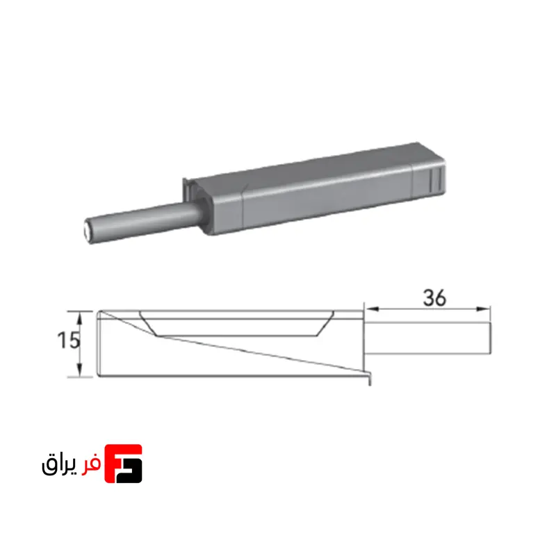 مگنت P2O پریمیوم مدل آلفا فانتونی کد M718