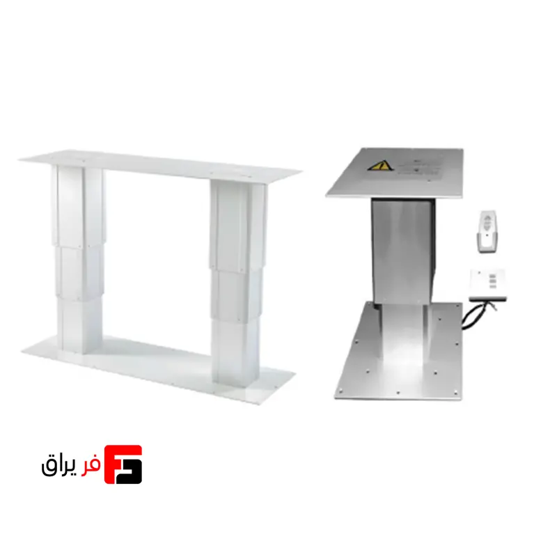 میز کار برقی تک پایه قابل تنظیم 680mm-310mm فانتونی T474 , T745